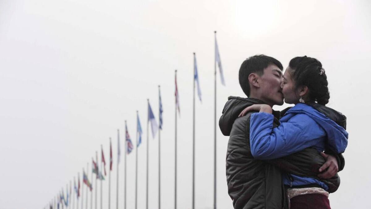 Mononucleosis, "enfermedad del beso". Foto: EFE