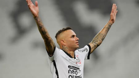 Luan, futbolista del Corinthians. Foto: REUTERS.