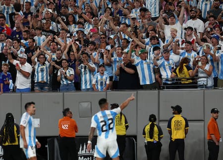 Lautaro Martínez, Selección Argentina, Copa América. Foto: Reuters