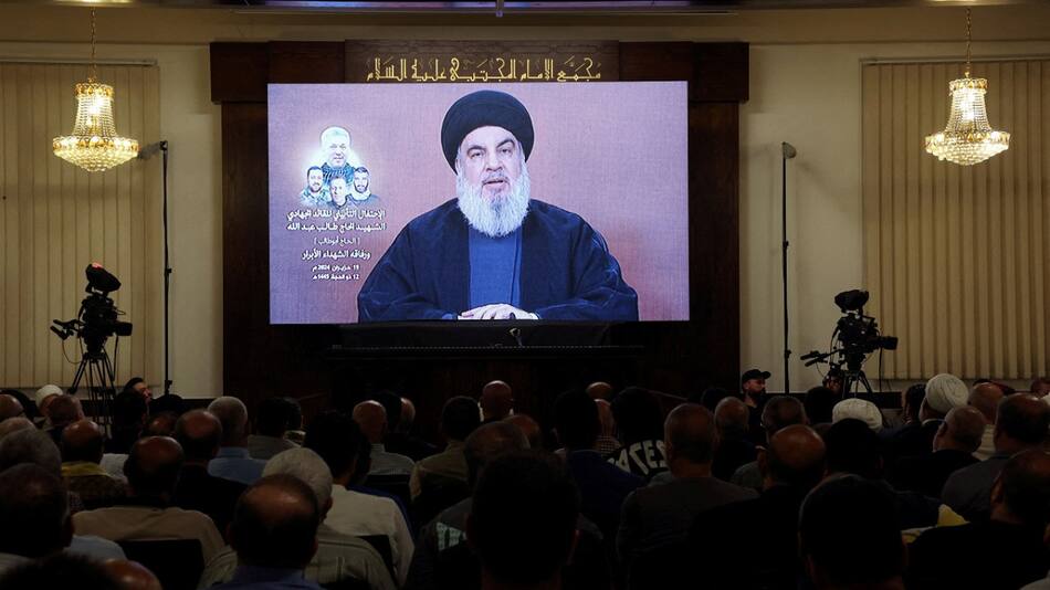 Hasán Nasrala, líder de Hezbollah. Foto: Reuters.