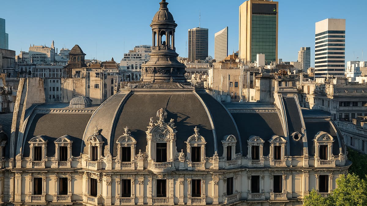 A pasos de Plaza de Mayo: el edificio que fue el más alto de Argentina por 11 años y funcionó como sede de un importante diario