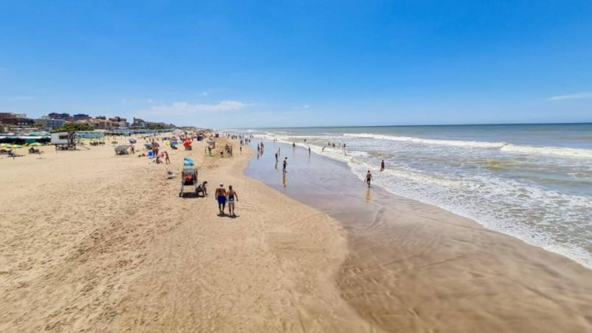 Pinamar, temporada 2022 de verano, foto NA