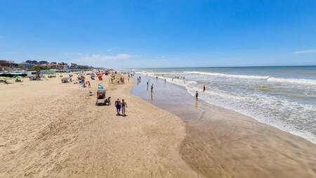 Pinamar, temporada 2022 de verano, foto NA