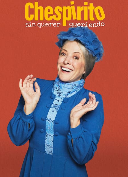 Andrea Noli es Angelines González Fernández o La Bruja del 71 en la serie de Chespirito, en Max. Foto: Max