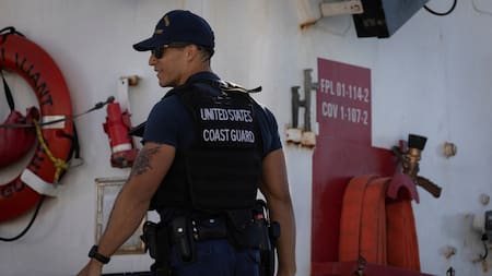 Guardia Costera de Estados Unidos. Foto: REUTERS/Marco Bello.