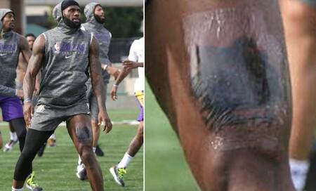 Tatuaje en honor a Kobe Bryant de Lebron James