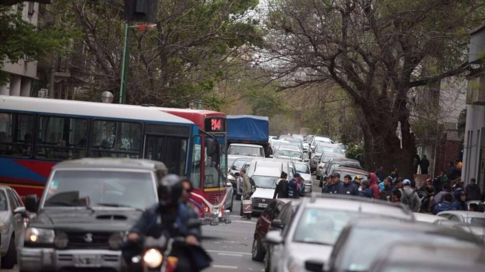 Cortes y manifestaciones - Centro Porteño