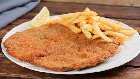 Milanesa. Foto: NA.