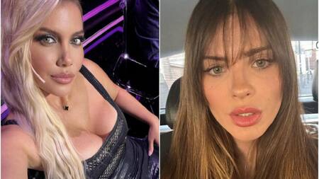 Wanda Nara y la China Suárez. Fotos: Instagram/wanda_nara - sangrejaponesa