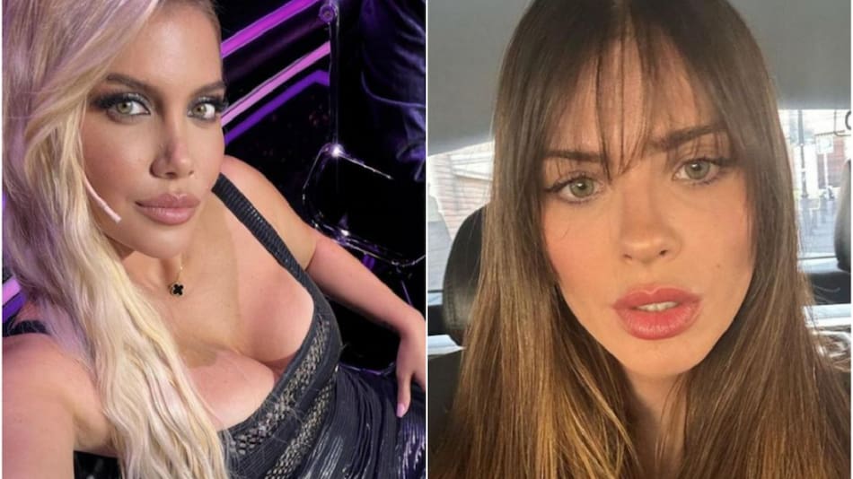 Wanda Nara y la China Suárez. Fotos: Instagram/wanda_nara - sangrejaponesa