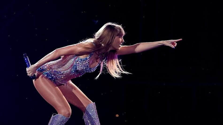 Taylor Swift en The Eras Tour. Foto: Instagram/ @taylorswift