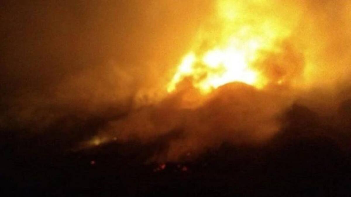 Se estrelló avión sanitario en Esquel, 2 muertos y 2 heridos graves