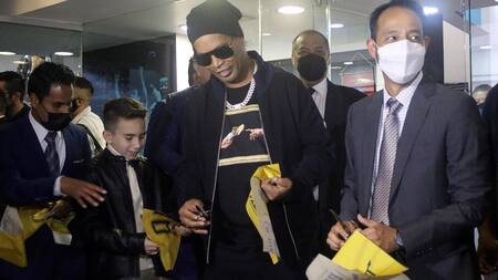 Ronaldinho, exfutbolista. EFE.