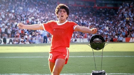 Diego Maradona en Argentinos Juniors.