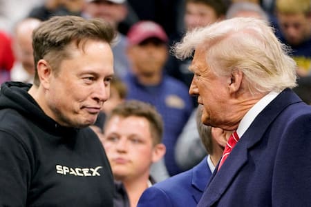 Elon Musk y Donald Trump. Fotos: REUTERS.