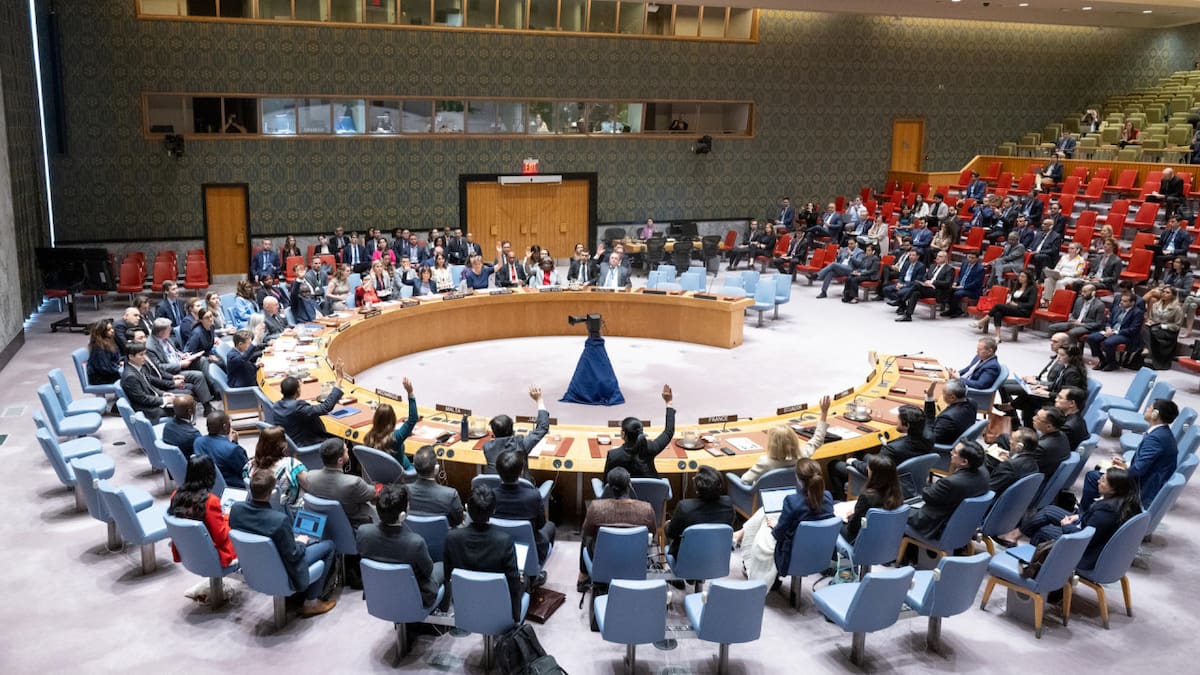 Consejo de Seguridad de la ONU. Foto: EFE.