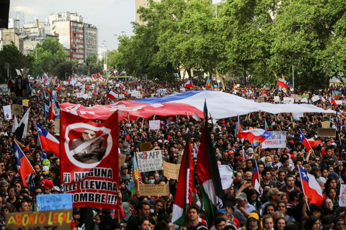 Marcha Chile, protestas, REUTERS