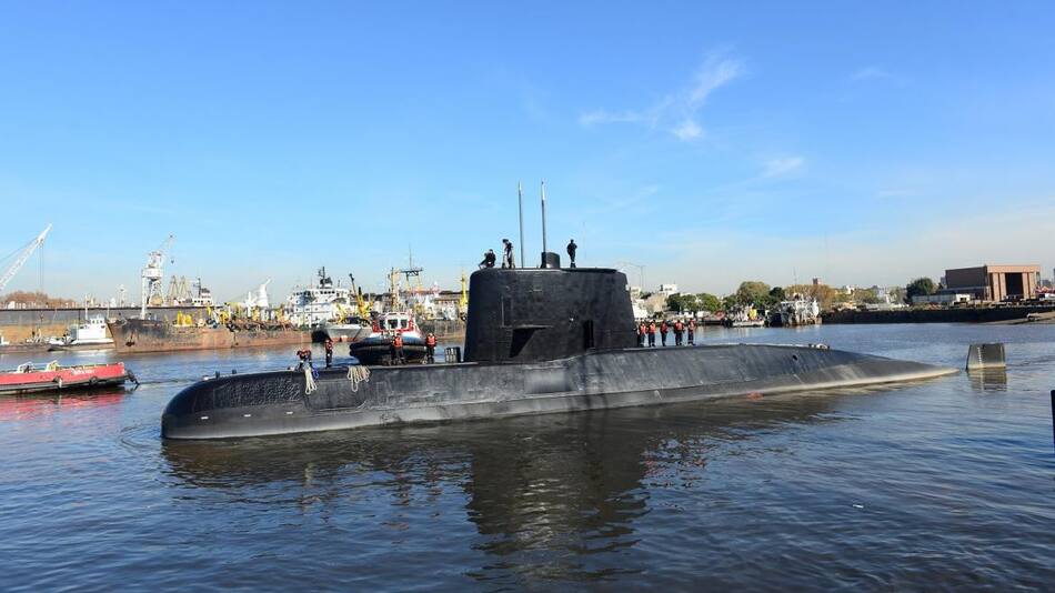 Submarino Ara San Juan desaparecido en Atlántico Sur - Reuters