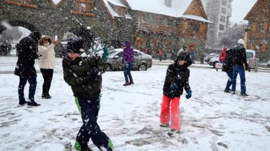 Nieve en Bariloche