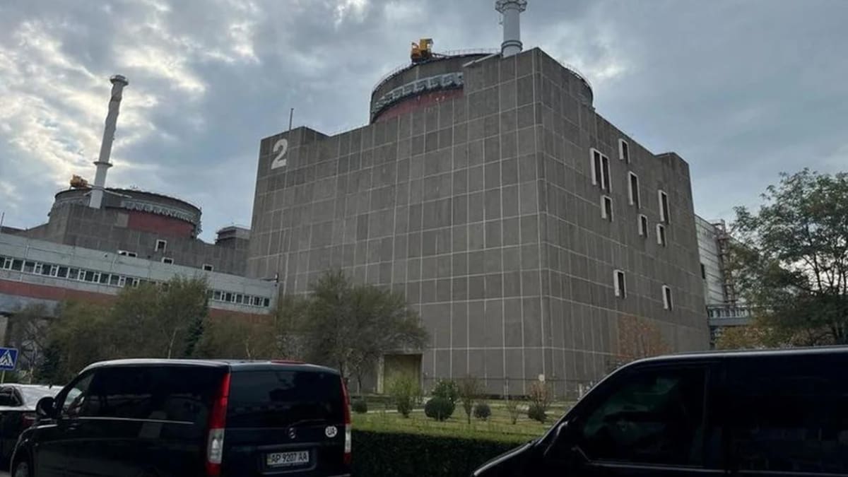 Zaporiyia, central nuclear. Foto: REUTERS