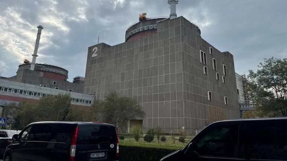 Zaporiyia, central nuclear. Foto: REUTERS