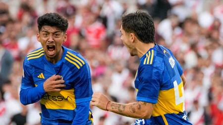 El gol de Cristian Medina. Foto: NA