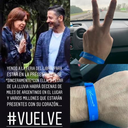 Gustavo Menéndez, presentación del libro Sinceramente de Cristina Kirchner