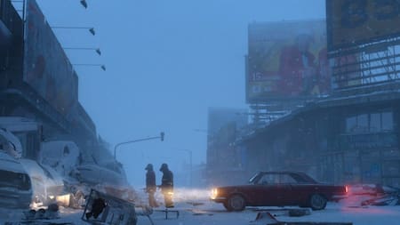 La insólita aparición de Los Palmeras en El Eternauta. Foto X @teloresumo