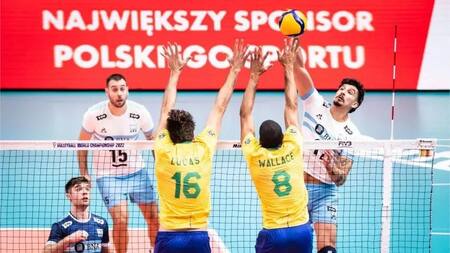 Argentina no pudo ante Brasil y quedó eliminada del Mundial de Vóley