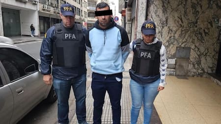 Cayó "El Orejón" Cardozo. Foto: PFA.