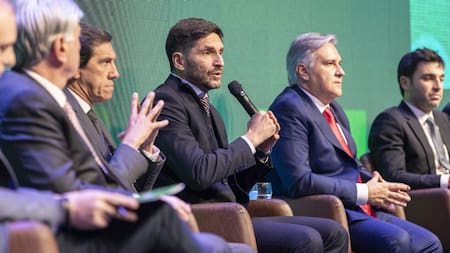 Gobernadores provinciales: Ignacio Torres, Martín Llaryora, Maximiliano Pullaro y Carlos Sadir