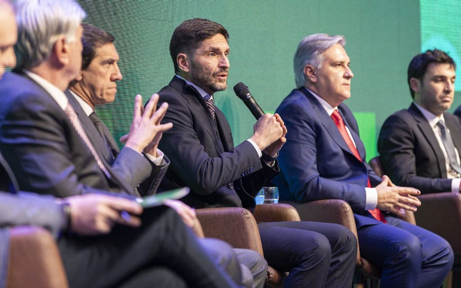 Gobernadores provinciales: Ignacio Torres, Martín Llaryora, Maximiliano Pullaro y Carlos Sadir