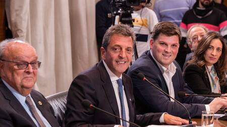 Sergio Massa anunció nuevas medidas para las PyMES. Foto: Twitter.