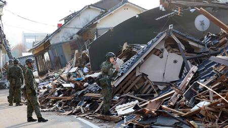 Terremoto en Japón. Foto: EFE.