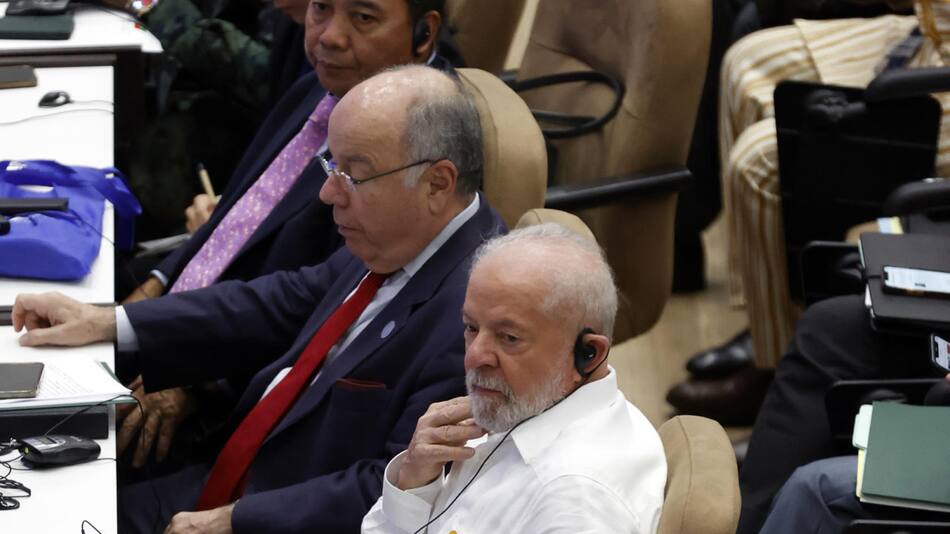 Lula pidió al G77 "actuar juntos" contra la "gobernanza mundial asimétrica"