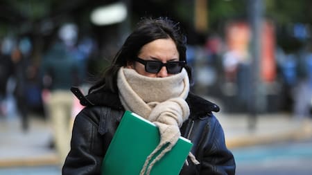 Frío polar en Argentina. Foto: NA.