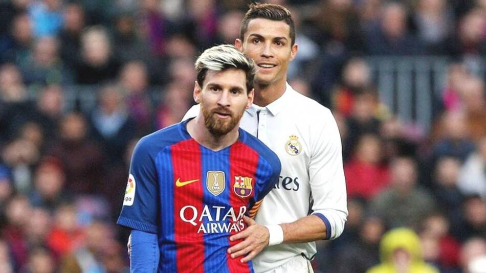 Messi y Cristiano Ronaldo