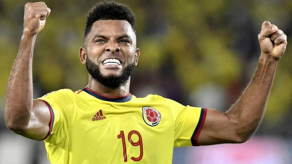 Miguel Borja, futbolista. Foto: Reuters.