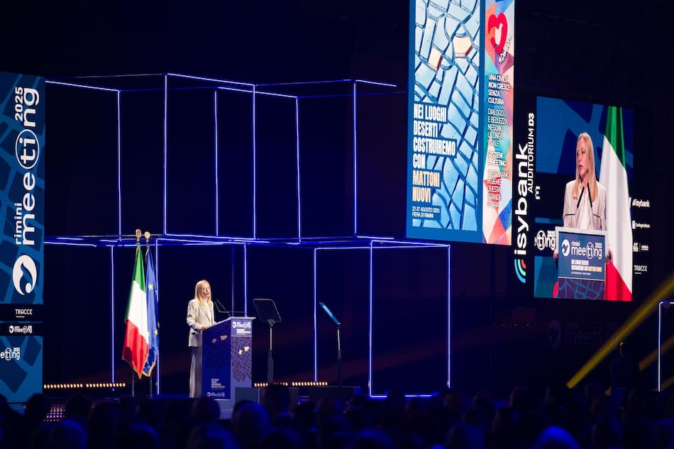 Giorgia Meloni, primera ministra de Italia.