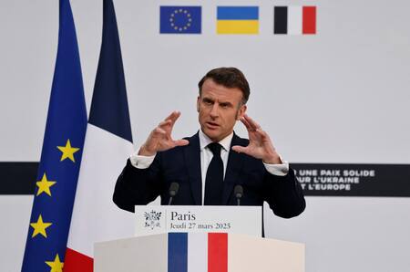 Emmanuel Macron, presidente de Francia. Foto: Reuters/Ludovic Marin.