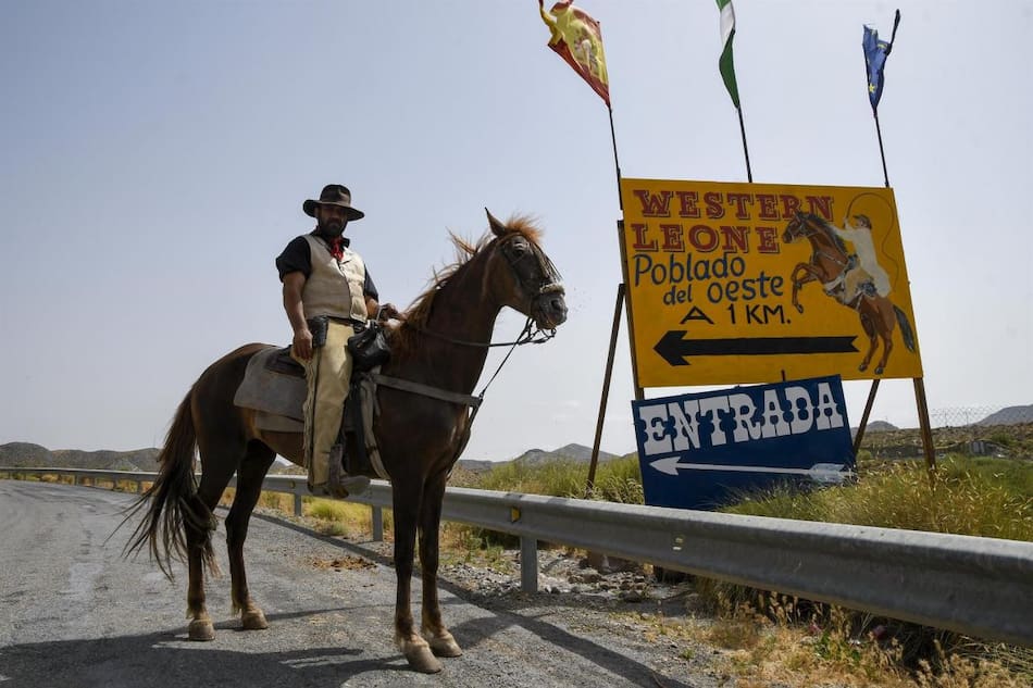 Pueblo de España, a la venta para mantener su estilo Western. Foto: EFE.
