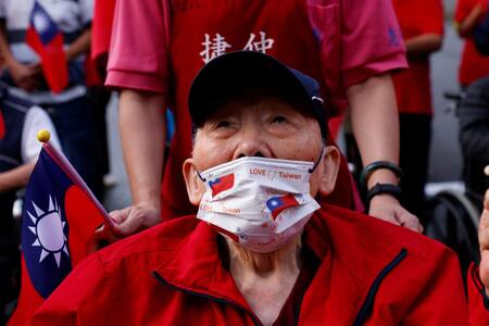 Elecciones en Taiwán. Foto: Reuters.