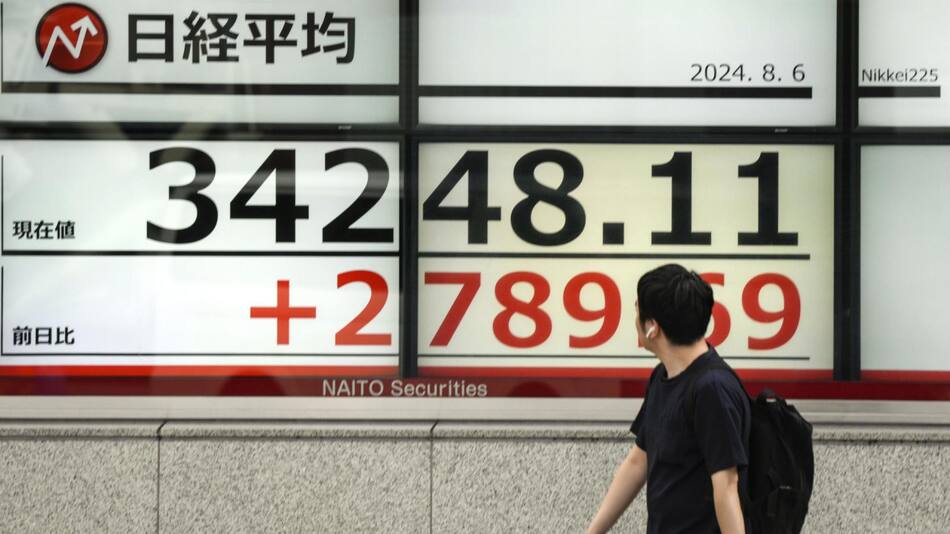 El Nikkei, Bolsa de Tokio. Foto: EFE.