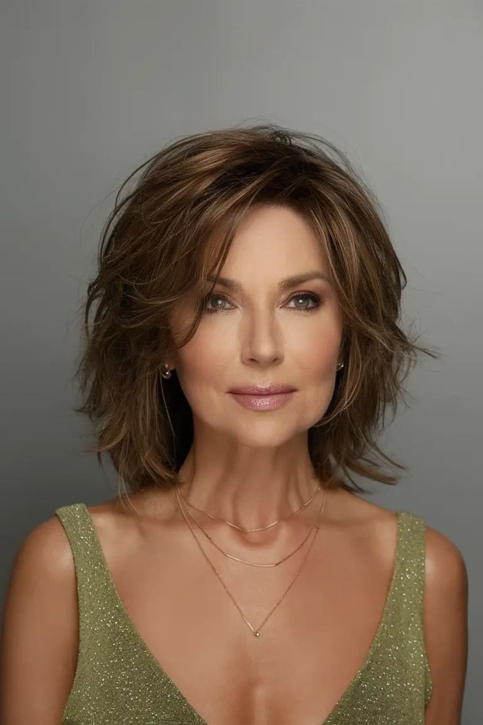 Corte de pelo bob en capas. Foto PINTEREST