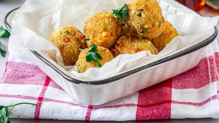 Croquetas ideales para cocinar en Semana Santa. Foto: Pexels.