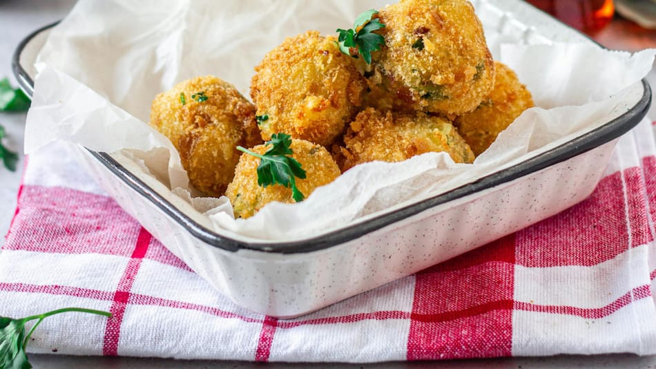 Croquetas ideales para cocinar en Semana Santa. Foto: Pexels.