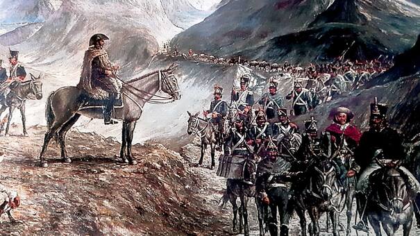 La heroica odisea de San Martín para cruzar los Andes: mulas, caballos, 5 mil hombres y una misión