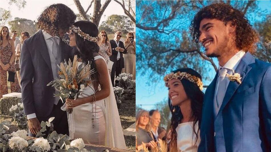 Casamiento de Andrea Collarini que generó una ola de casos en el tenis argentino