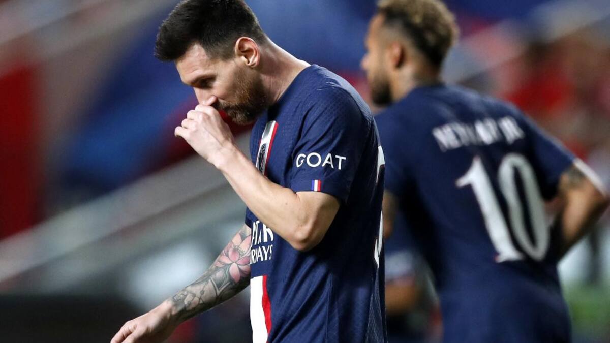 Lionel Messi en Champions League. Foto: REUTERS