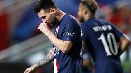 Lionel Messi en Champions League. Foto: REUTERS